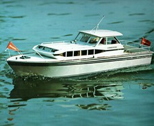 Bauplan mit Bauanleitung für die Graupner Commodore (Nr. 2123, 1969 - 1989)