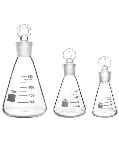 Erlenmeyerkolben set 50ml - erlenmeyerkolben,