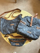 Damen-Schultertasche-Rucksack-Gürteltasche Set 3