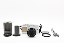 Olympus PEN E-P3 Digitalkamera weiß 40-150mm F4-5.6 R ED MSC Objektiv [EXC++]...