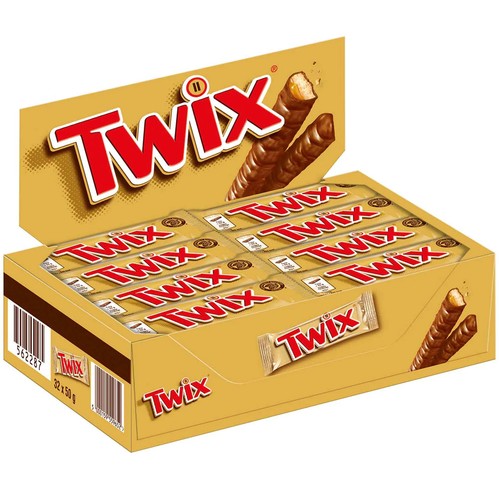 Twix schokoriegel 32x50g - twix,