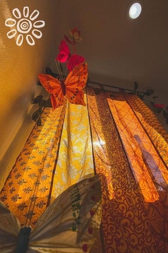 Indischer sari patchwork - indischer,