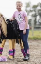 HKM Horse Spirit Vollbesatz Reithose Gr. 134 140 146 152 158 164