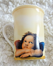 ❤️ RAFFAEL`S ENGEL Becher Tasse Fine Bone China IDEAL HOME RANGE KAFFEE TEE 10cm