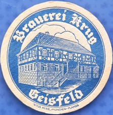 Alter Bierdeckel VK Brauerei
