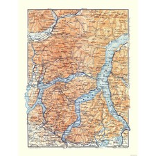 Historic Map - Lake Como