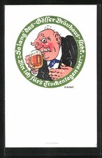 AK Brauerei-Werbung der