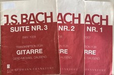 J.S. Bach Suiten Nr. 1, 2 u. 3