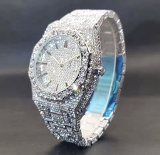 herren luxus moissanit uhr