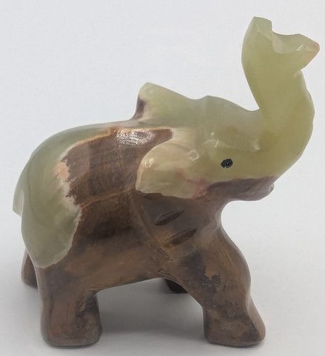 Vintage onyx marmor elefant - onyx,