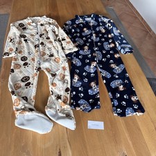 06 122/128 Mädchen Overall Homewear Anzug Kuschelanzug Hausanzug