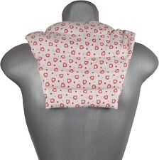 Wärme Nackenhörnchen mit Rückenteil - Landhaus Liebe - Nacken Kissen mit Körner