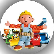 Tortenaufleger Geburtstag Tortenbild Fondant Oblate Bob der Baumeister P12