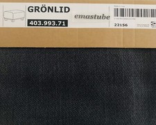 IKEA Grönlid Bezug für Hocker klein Sporda dunkelgrau 403.993.71 NEU Schemel