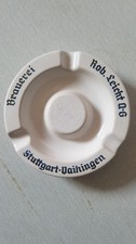 Porzellan-Aschenbecher Brauerei Rob. Leicht A-G Stuttgart Vaihingen Schwabenbräu