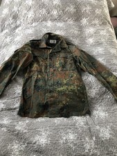ORIGINAL BUNDESWEHR FELDBLUSE FLECKTARN Gr 7 Guter Zustand