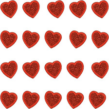 20st Herzen Aufbügeln Patches