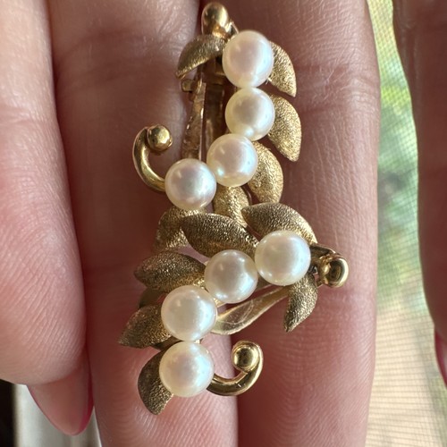 14k gelbgold akoya - gelbgold,
