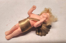 Alter Christbaumschmuck Engel  aus Wachs  GR  16cm  -Weihnachten um 1900