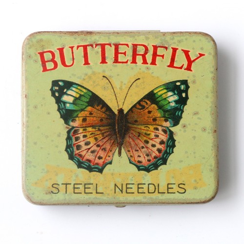 Vintage butterfly grammophon - butterfly,
