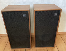 WHARFEDALE Lautsprecher Linton 2 Boxen Paar guter Zustand gebraucht Holz Walnuss