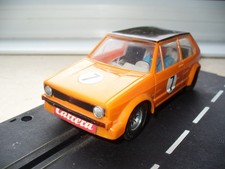 Carrera Universal  VW GOLF  NR 7  orange  läuft Uni 132 1:32 Slotcar