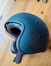 Motorrad Helm - Jethelm - Highway No. 1 - Größe S - Schwarz - Gebraucht! #127