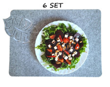 6-Teiliges Set aus Filz