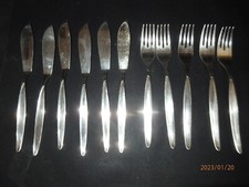 Fischbesteck 11 Teile Auerhahn