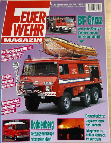 Feuerwehr magazin 10 - feuerwehr, nr.10