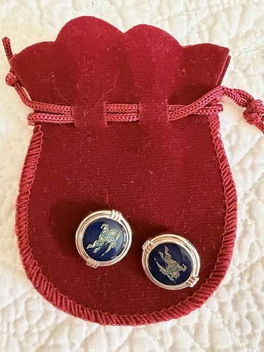 Burberry vintage ohrclips mit - burberry,