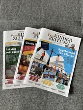 3 Ausgaben vom September/Oktober 2025 der Pauls Kinderzeitung