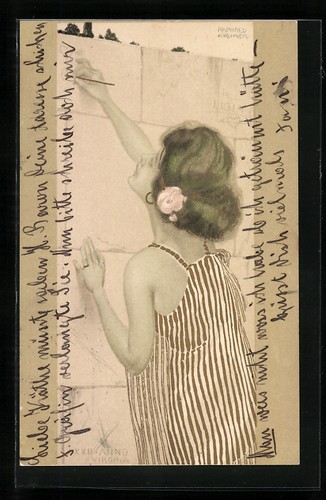 Künstler raphael kirchner - künstler-ak,