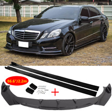 Spoilerschwert Frontspoiler lippe + Seitenschweller Für MERCEDES E-Klasse W212