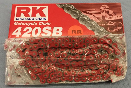 Kette 420 110 rot - 110,