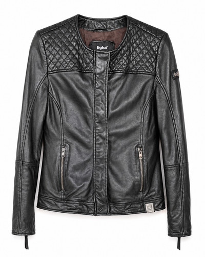 Tigha damen lederjacke - lederjacke, m