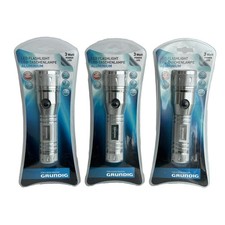 3x Grundig Taschenlampe 3 Watt