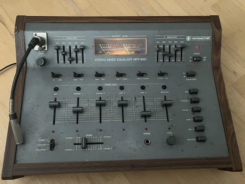 Monacor mpx 8500 - monacor, mixer