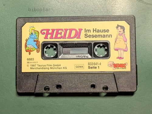 Hörspiel kassette heidi - hörspiel-kassette, im