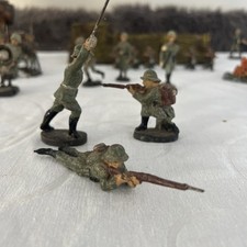 3 Stück Antike Massefiguren