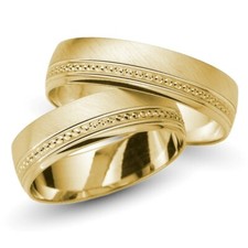 1 Paar Trauringe Gold 333