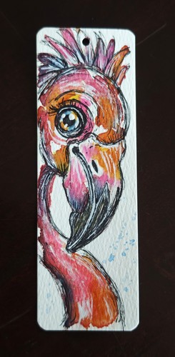 Original aquarell lesezeichen - original,