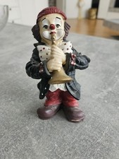 Clown Figur  Keramik, H.12 cm