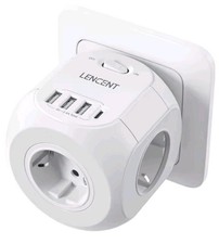 LENCENT Steckdosenwürfel mit