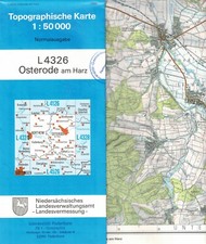 1993 Topographic Map 1:50,000