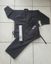 Kampfsportanzug Karate- Ju-Jutsu- Jiu-Jitsu- SV- Anzug Gr. 140 schwarz  wie neu