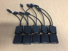 10 x Original HP DisplayPort auf DVI-D Adapter Kabel - DP20VI-SL - FH973AA