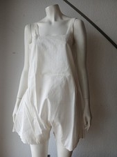 Antik Nachthemd Leinen Spitze