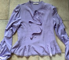 Dorothee Schumacher Bluse 38/M 3 Seide Lila 