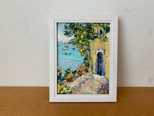 Terrasse am Meer in Amal